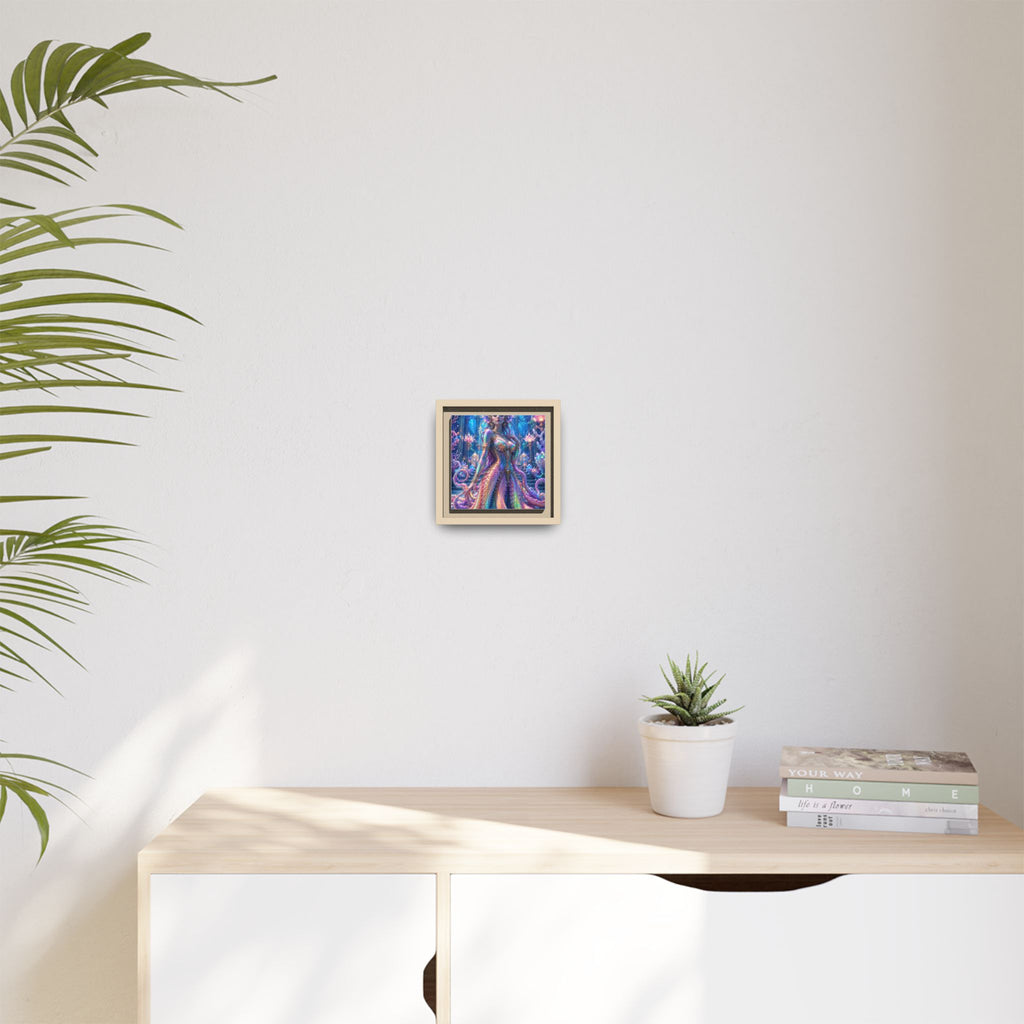 Rainbow Sea Empress Matte Canvas Print (Framed)
