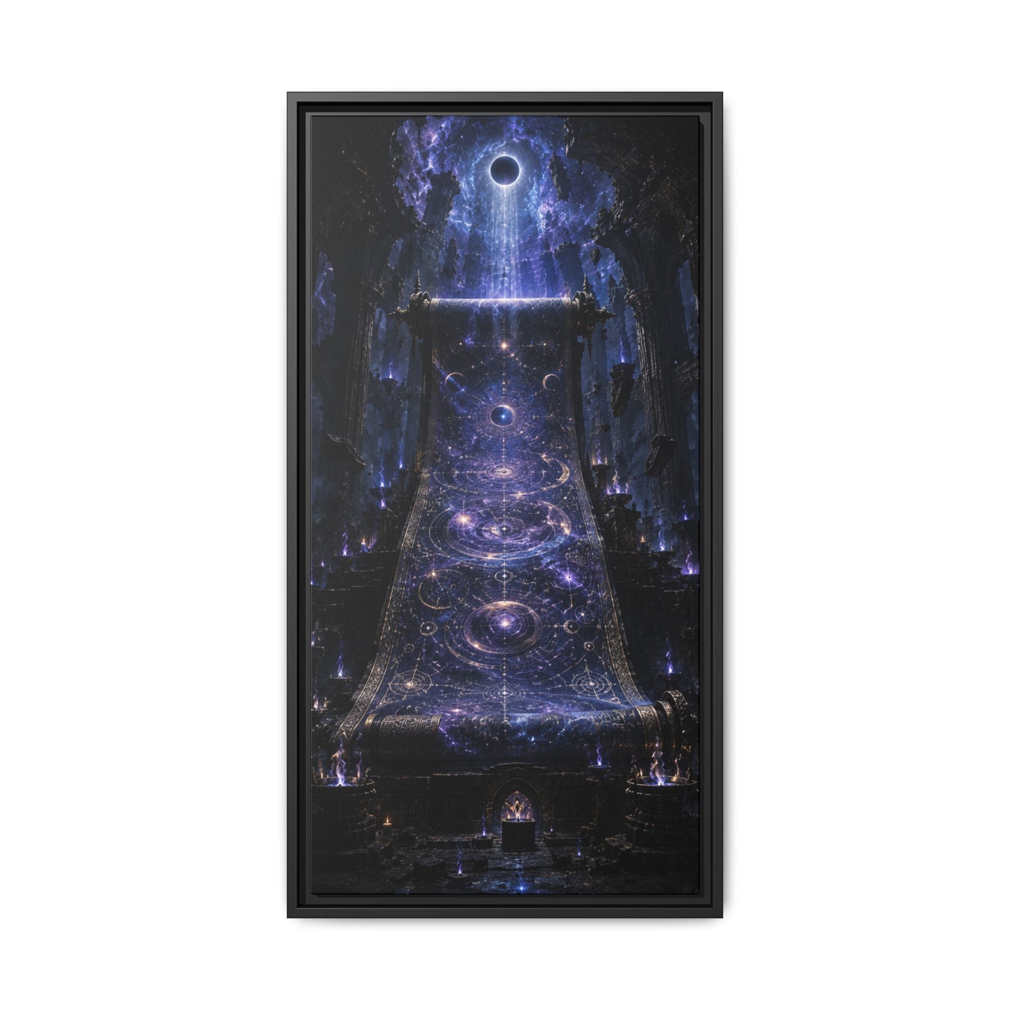 Fine Art Paper Print — Cosmic Stairway Nightscape
