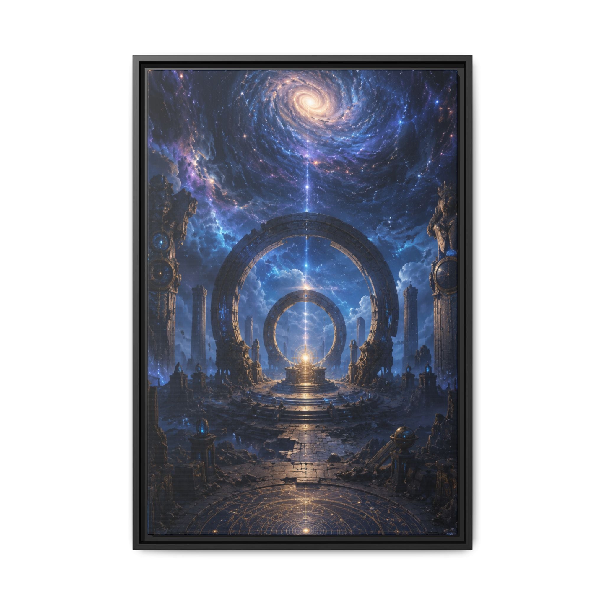 Fine Art Paper Print – Cosmic Archway Fantasy Wall Art