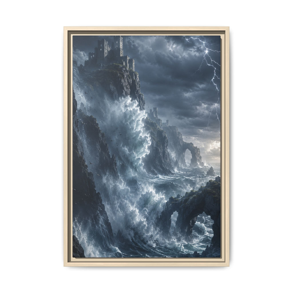 Fine Art Paper Print - Stormy Ocean Fantasy Wall Art