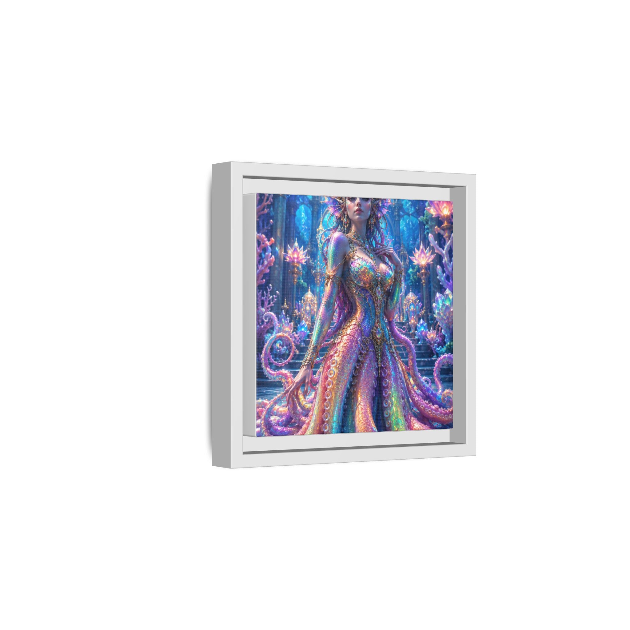 Rainbow Sea Empress Matte Canvas Print (Framed)