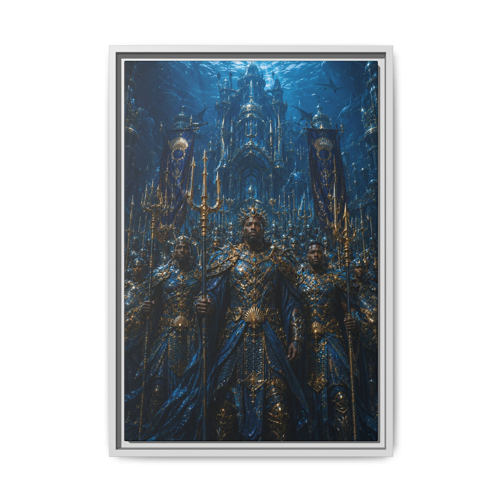 Fine Art Paper Print - Underwater King Artwork