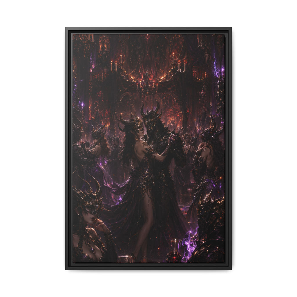 Fine Art Paper Print — Dark Fantasy Demon Lord Wall Art