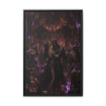 Fine Art Paper Print — Dark Fantasy Demon Lord Wall Art