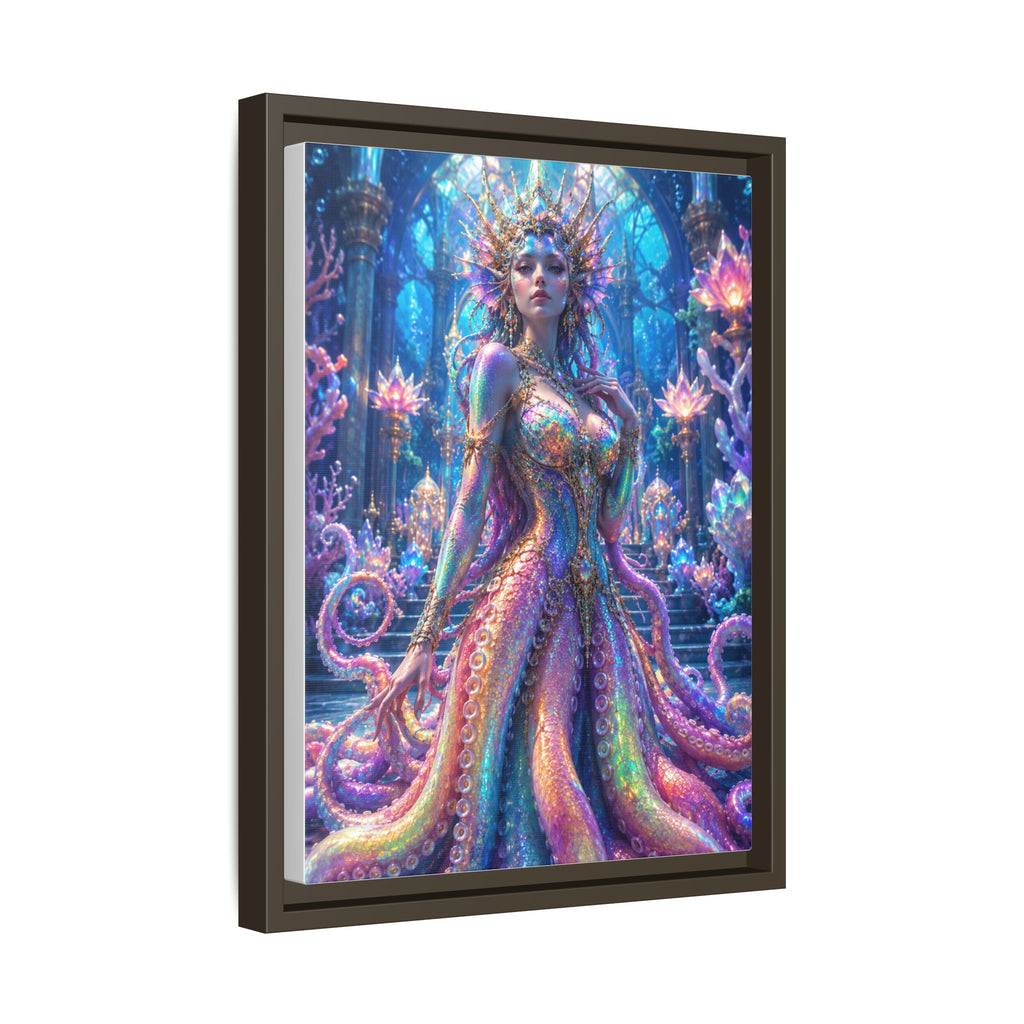 Rainbow Sea Empress Matte Canvas Print (Framed)