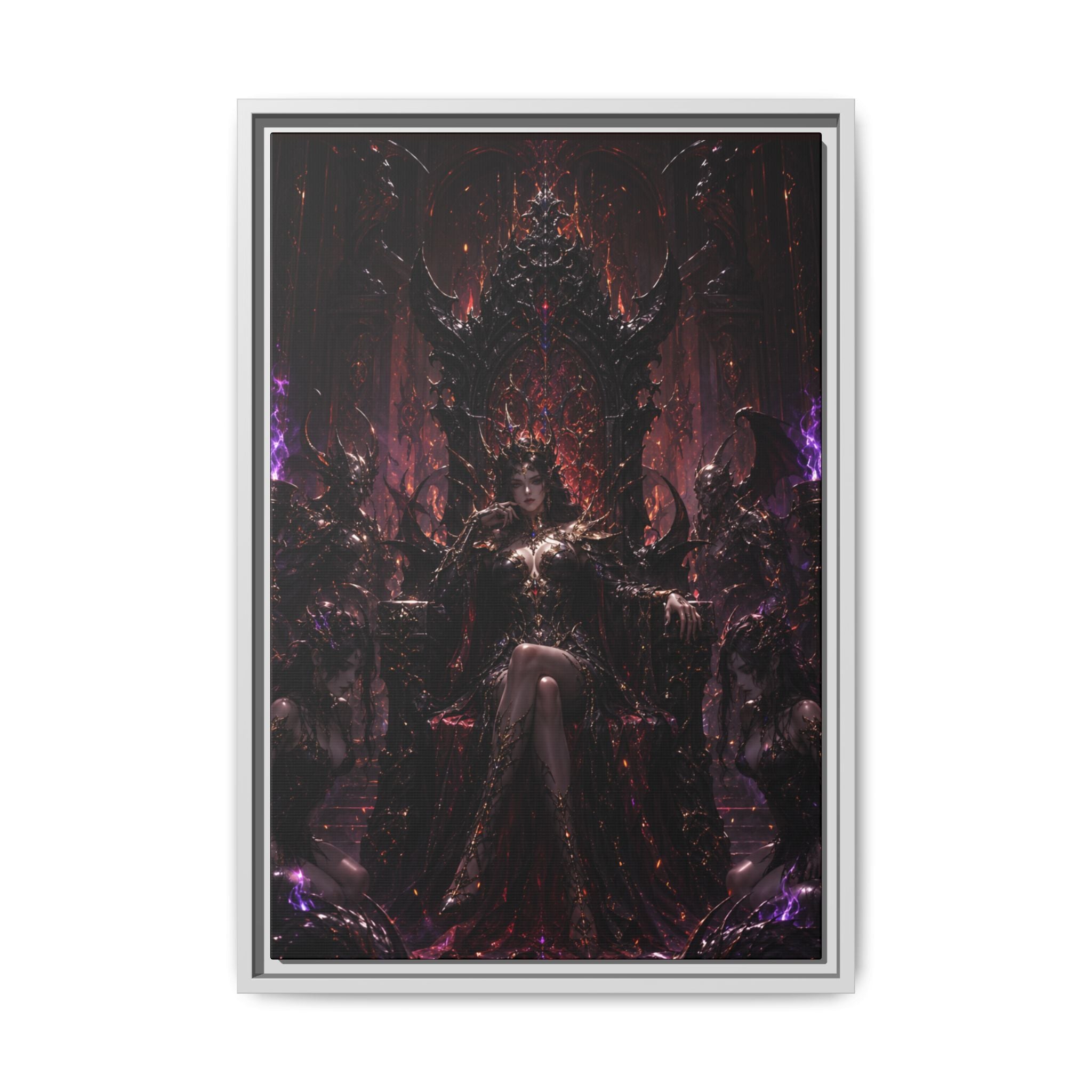 Dark Fantasy Queen Fine Art Paper Print Art
