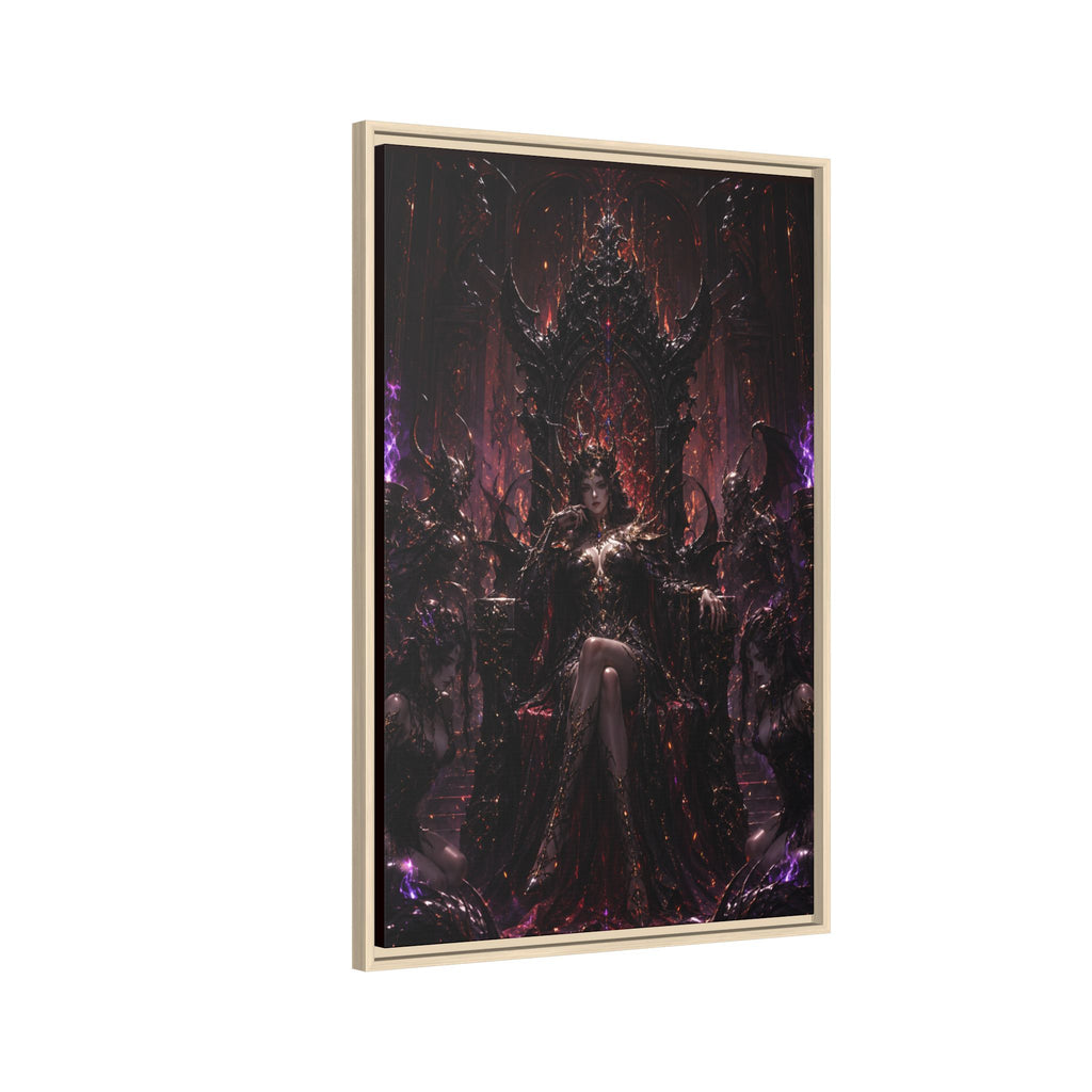 Dark Fantasy Queen Fine Art Paper Print Art