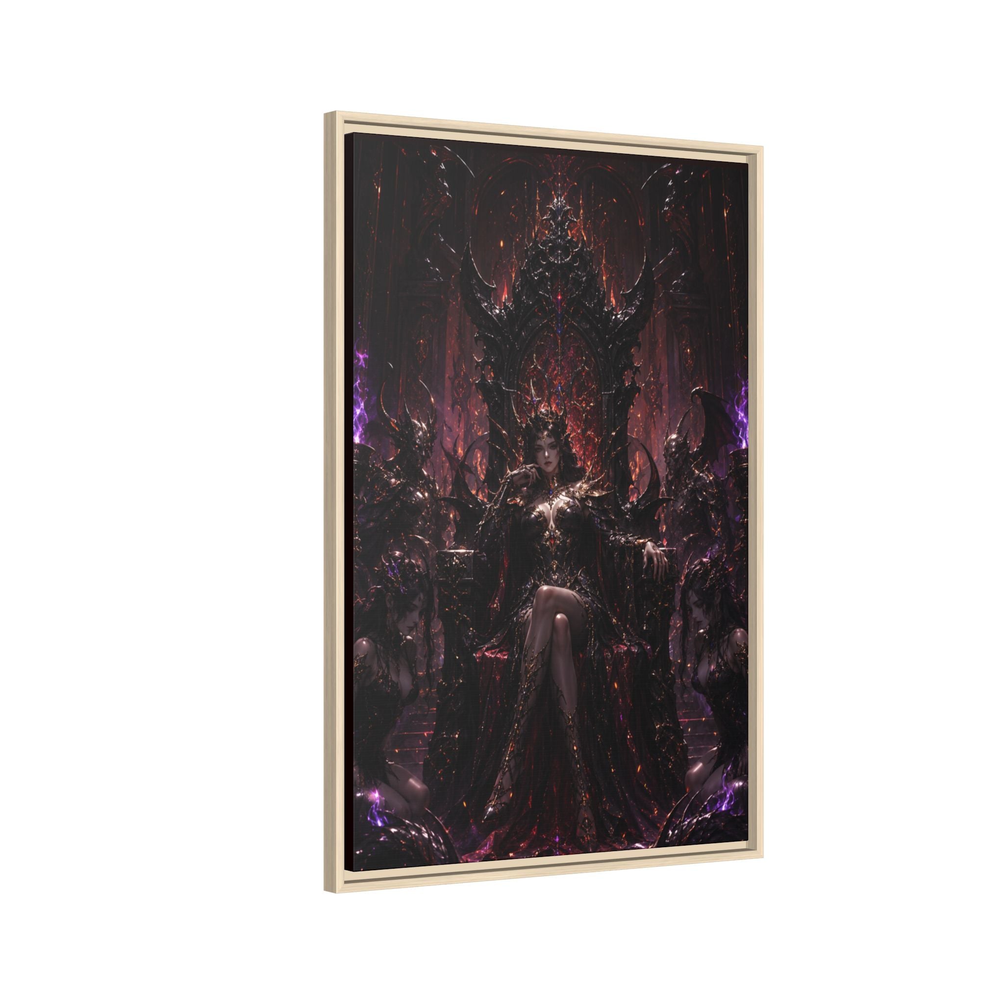 Dark Fantasy Queen Fine Art Paper Print Art