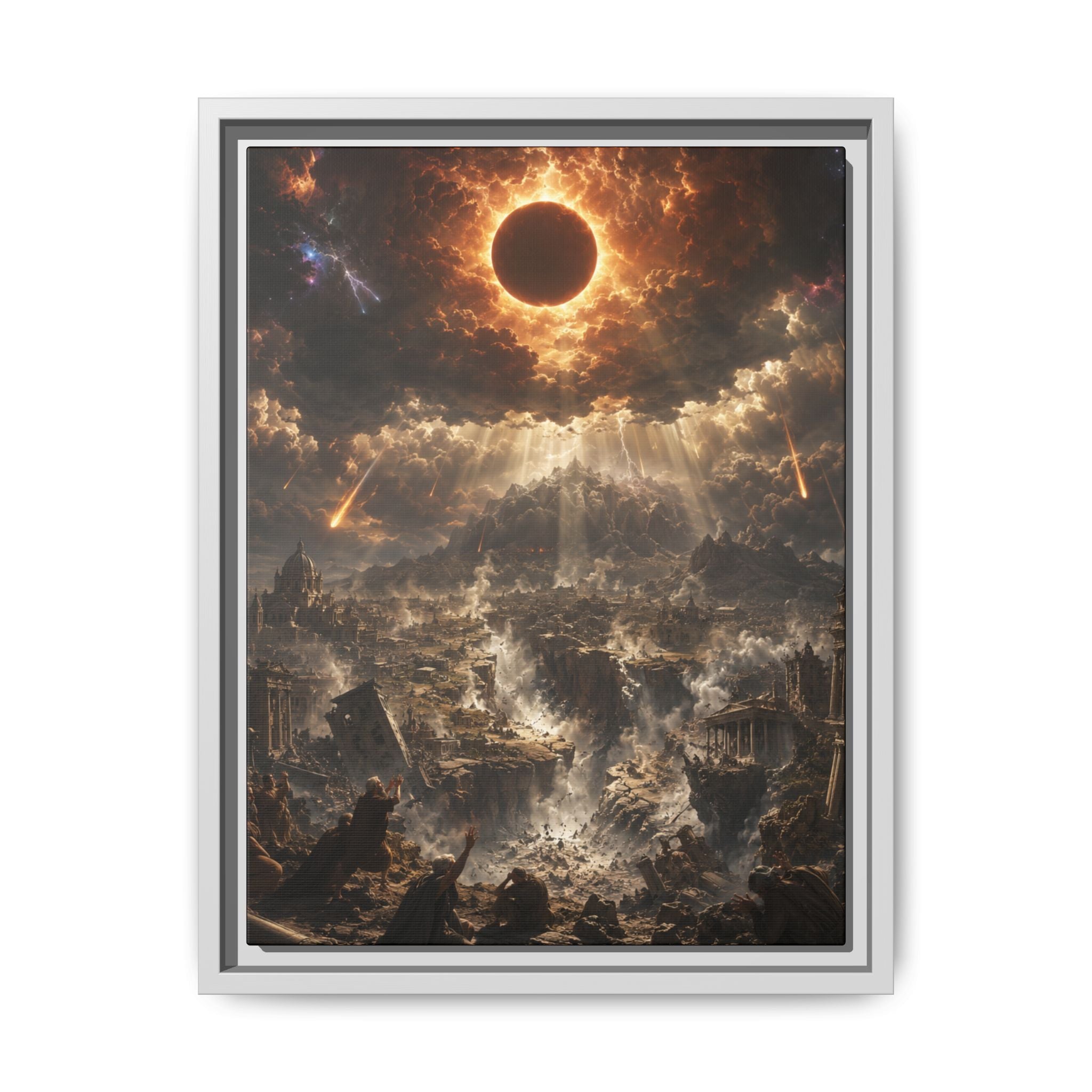 Eclipse Apocalypse Matte Fine Art Paper Print