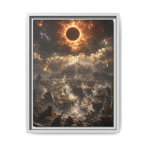 Eclipse Apocalypse Matte Fine Art Paper Print