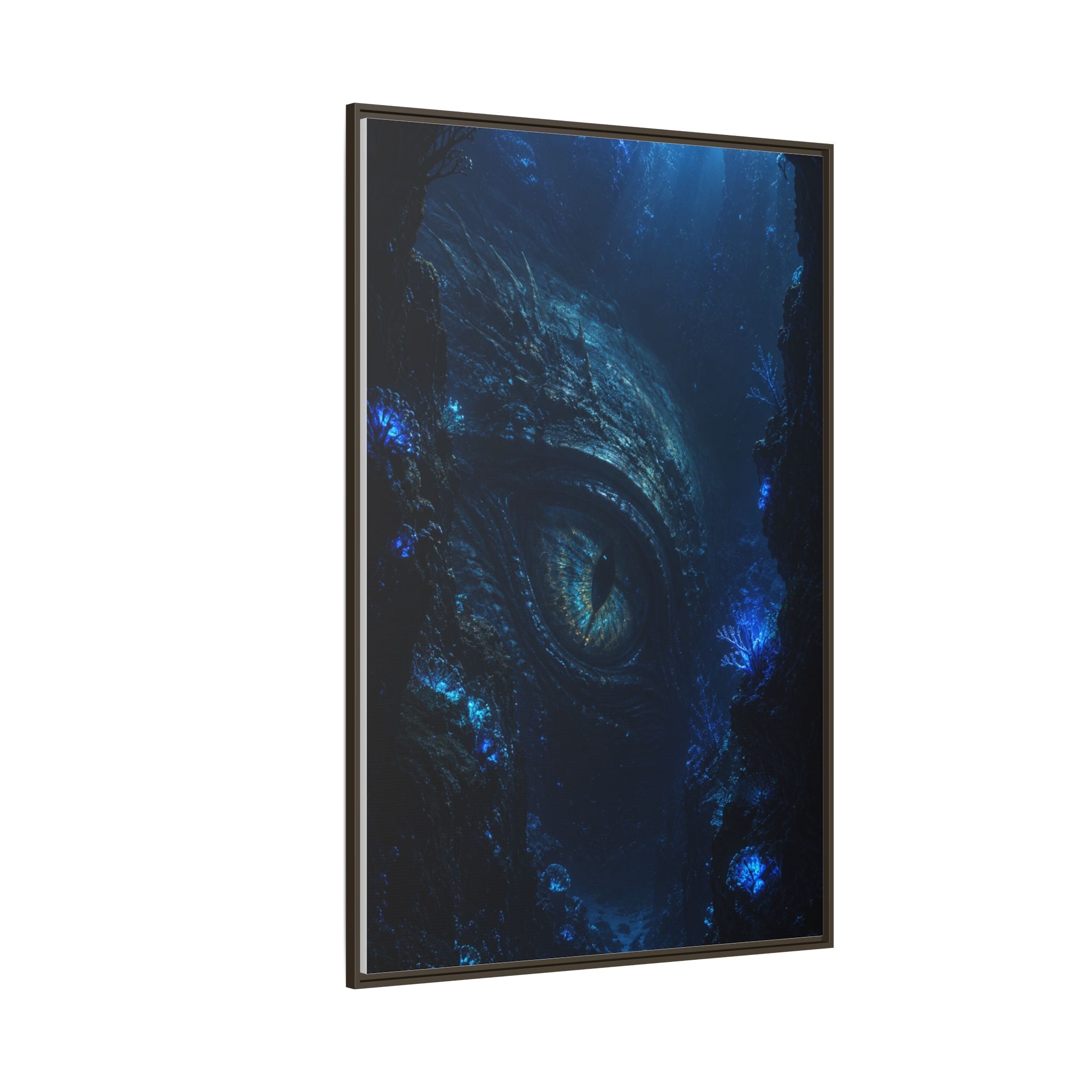Fine Art Paper Print — Deep Sea Dragon Eye Print