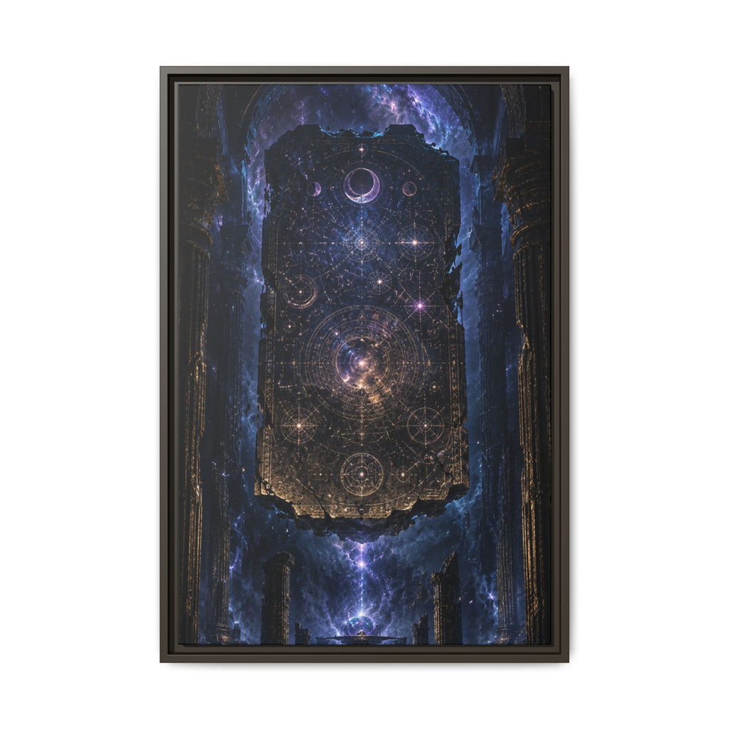 Fine Art Paper Print Wall Art — Cosmic Cathedral Galaxy Print