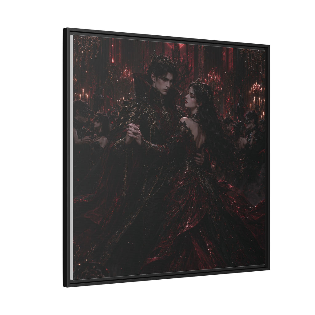 Gothic Romance Matte Canvas Print (Framed)