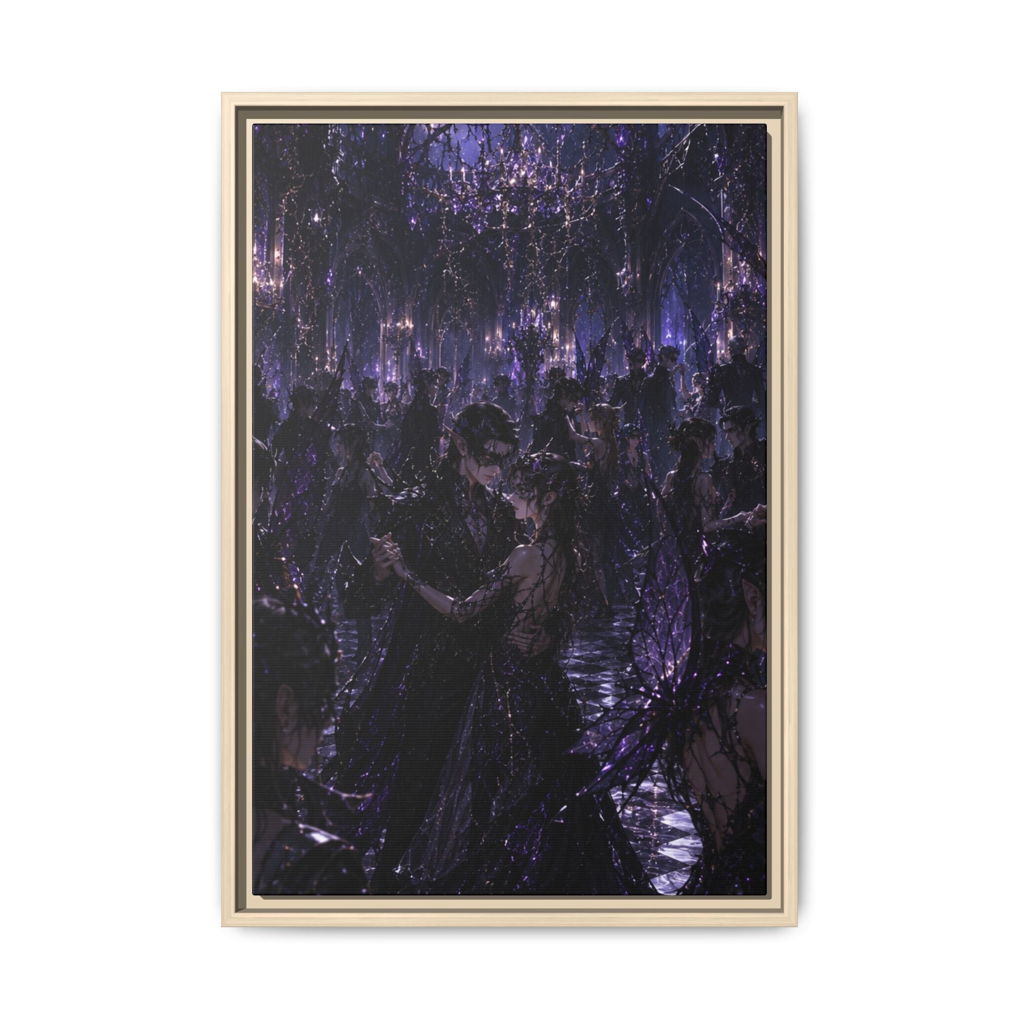 Fine Art Paper Print: Midnight Ballroom Dance Print