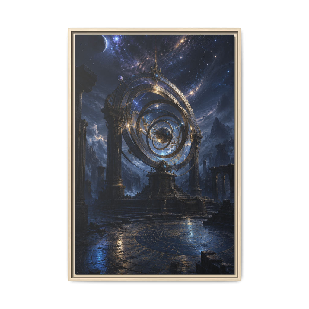 Mystical Astral Portal Fine Art Paper Print — Wall Art
