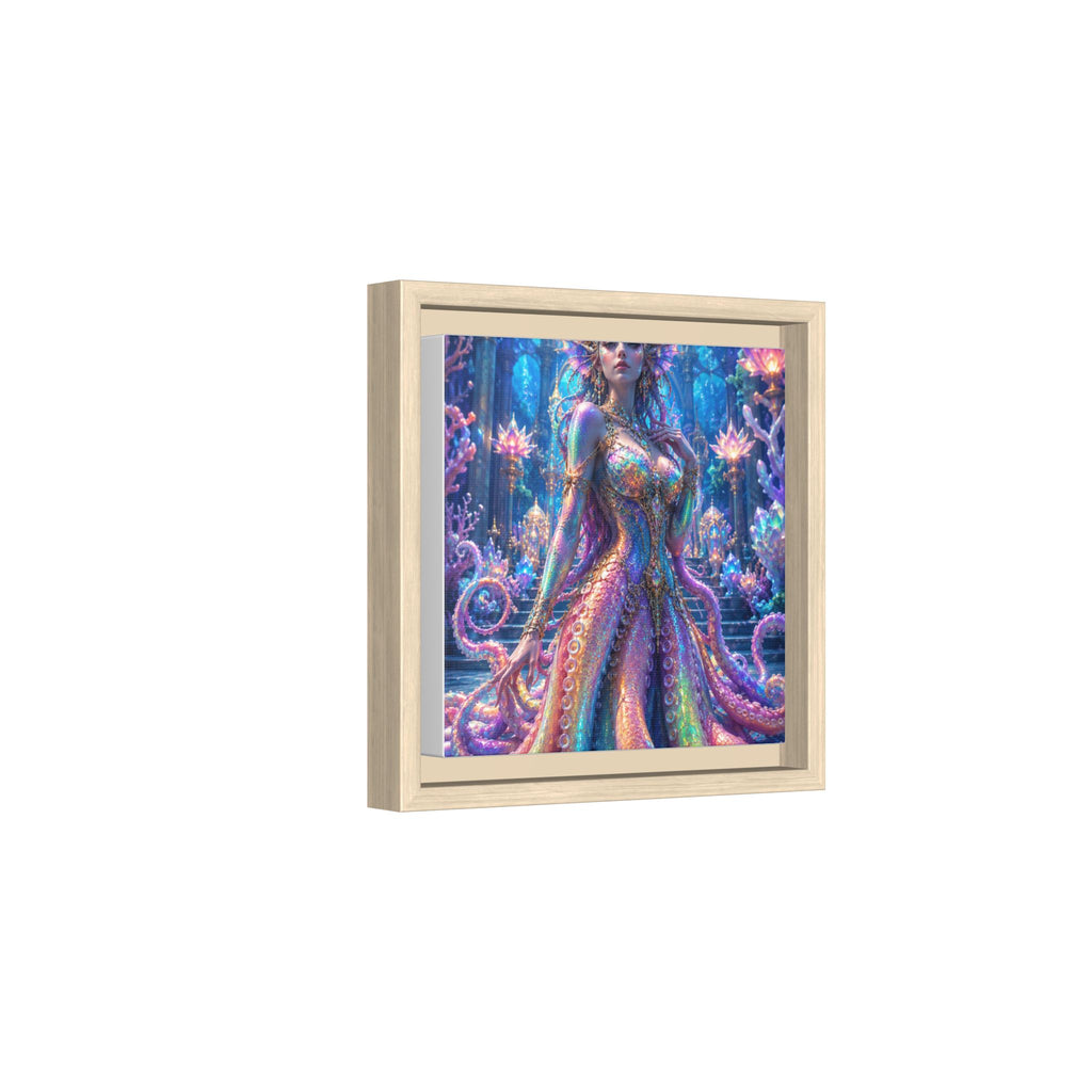 Rainbow Sea Empress Matte Canvas Print (Framed)