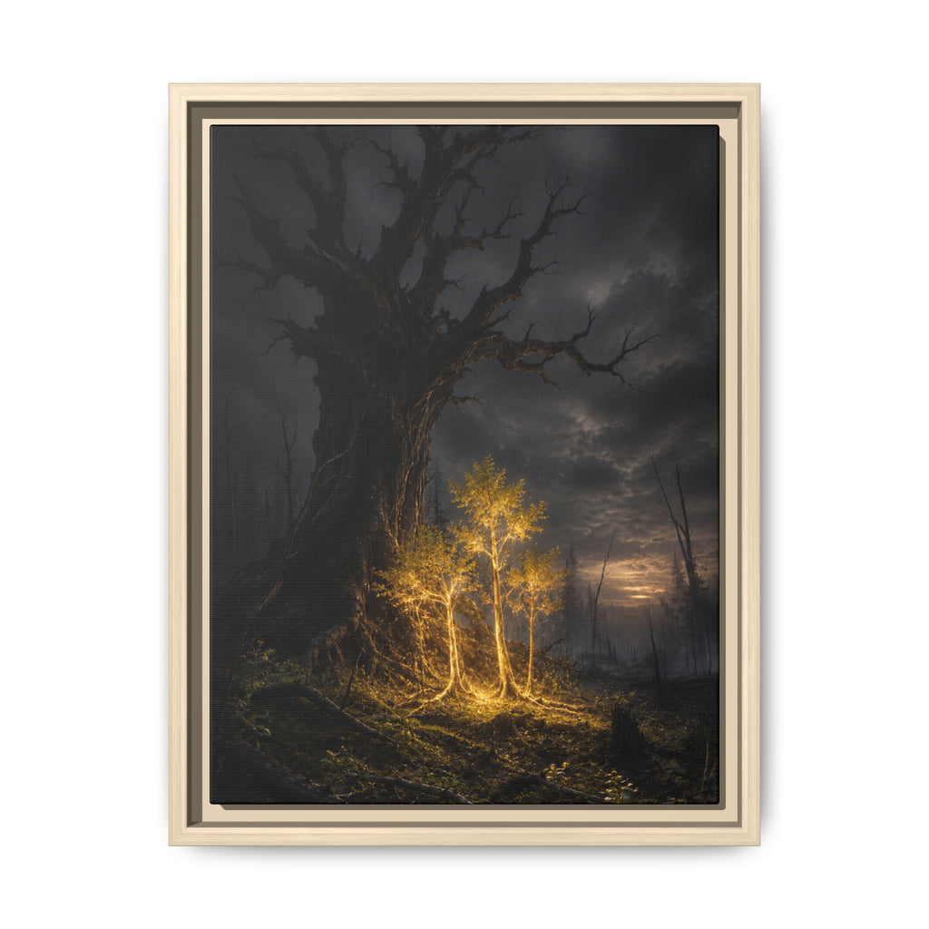 Fine Art Paper Print — Glowing Enchanted Tree Wall Art