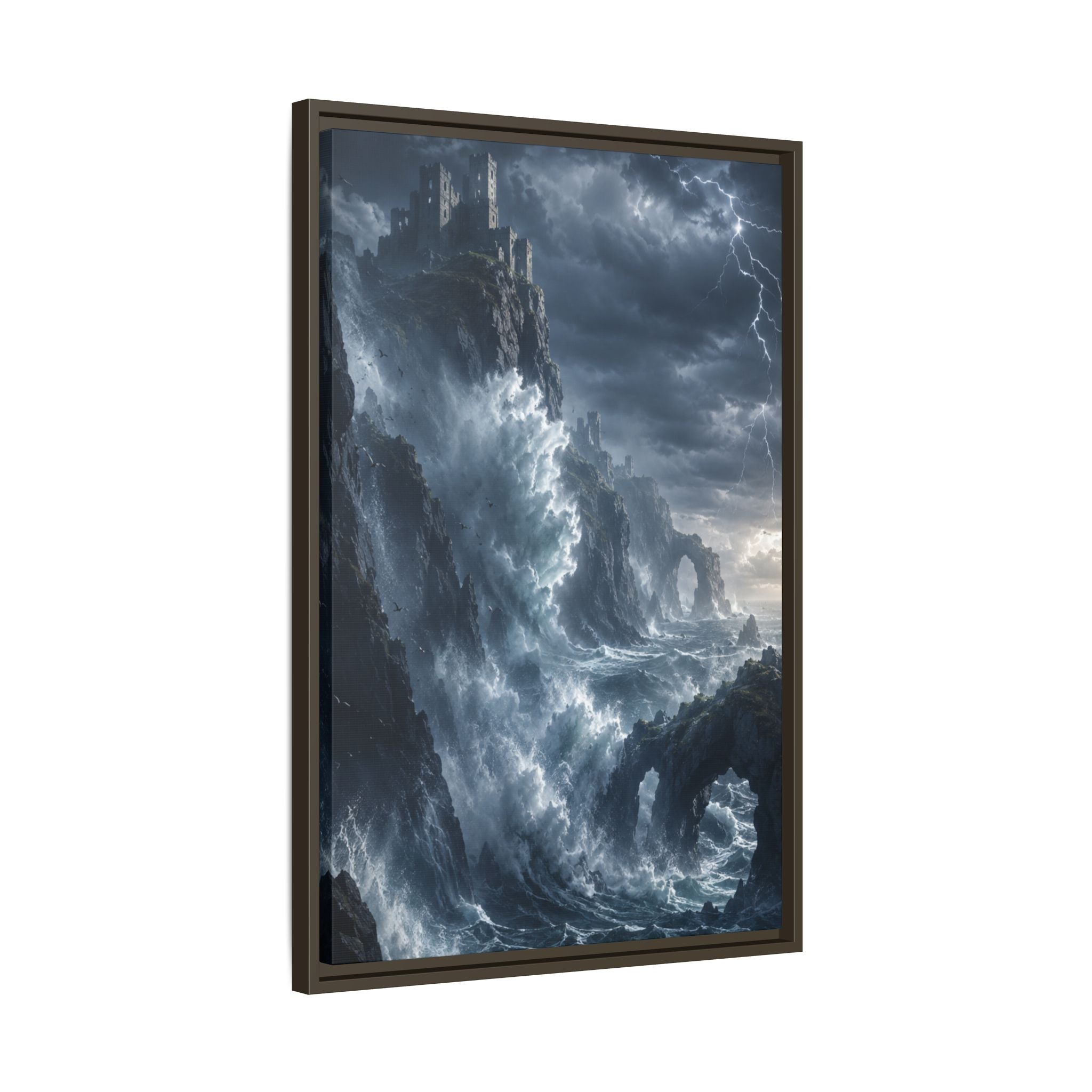 Fine Art Paper Print - Stormy Ocean Fantasy Wall Art