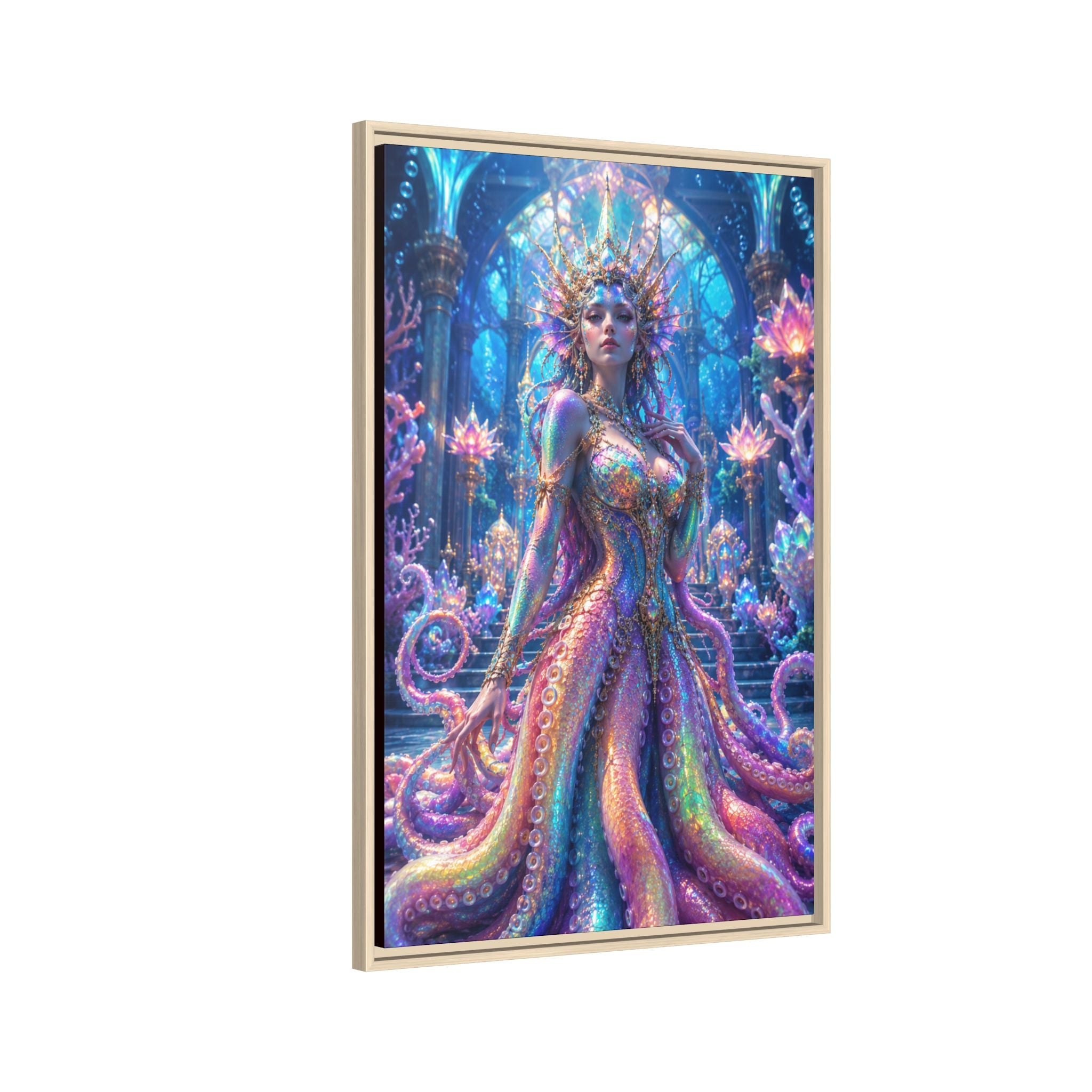 Rainbow Sea Empress Fine Art Paper Print