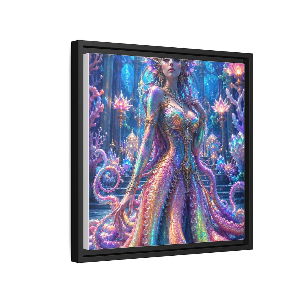Rainbow Sea Empress Matte Canvas Print (Framed)