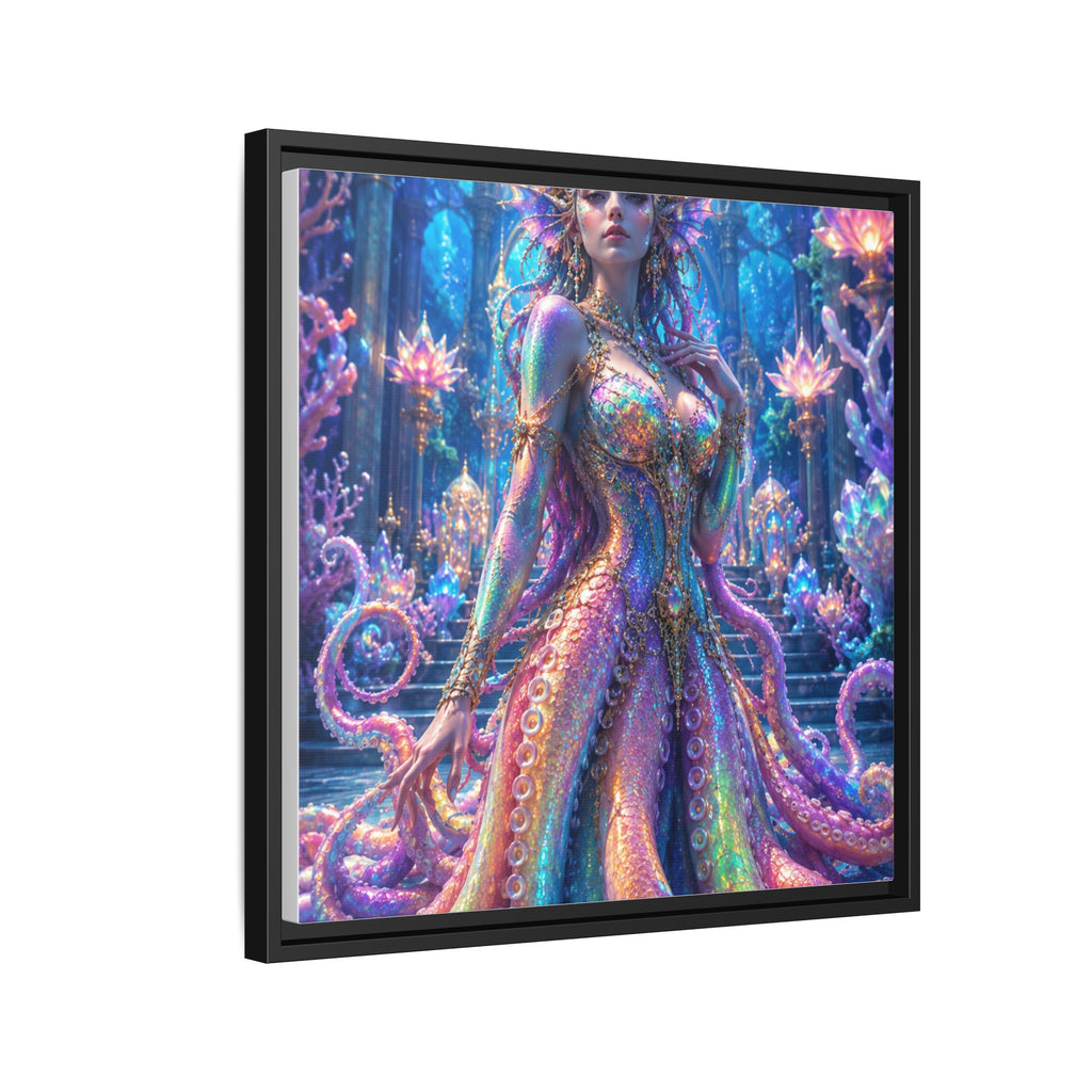 Rainbow Sea Empress Matte Canvas Print (Framed)