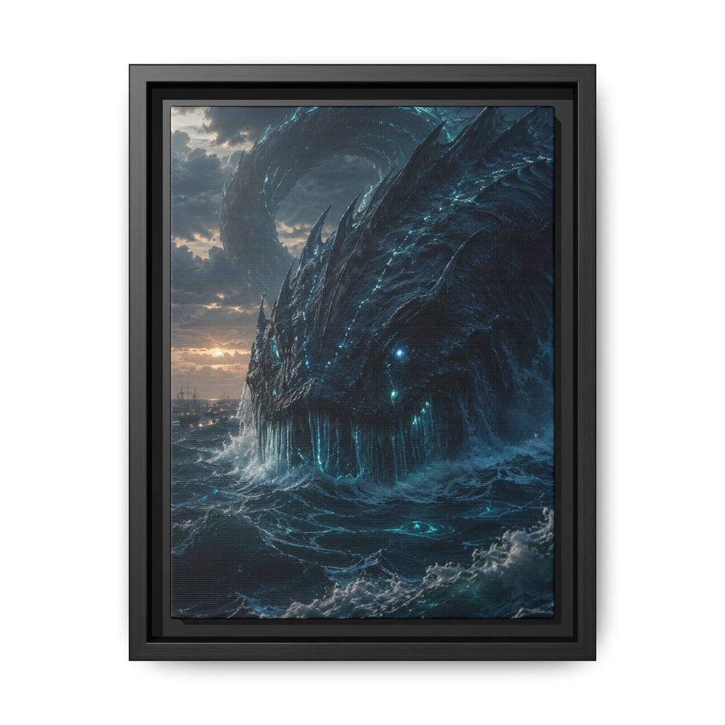 Fine Art Paper Print - Mythic Sea Leviathan Wall Art