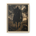 Fine Art Paper Print — Dark Rider Horseman Wall Art