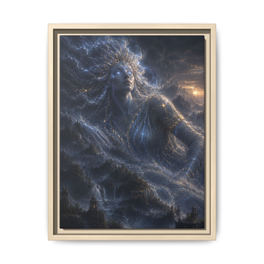 Fine Art Paper Print – Ethereal Night Goddess Wall Art