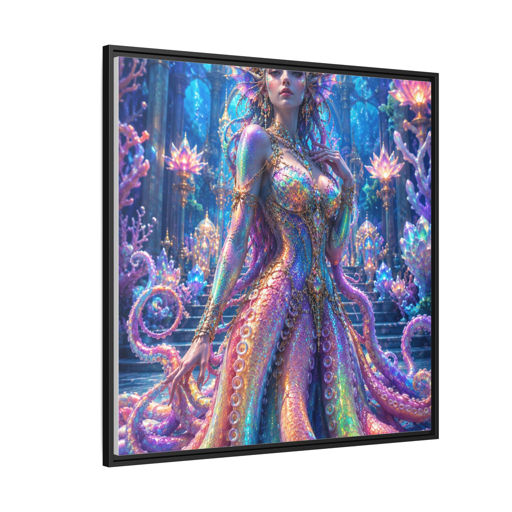 Rainbow Sea Empress Matte Canvas Print (Framed)