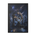Mystical Astral Portal Matte Canvas Print — Framed Wall Art