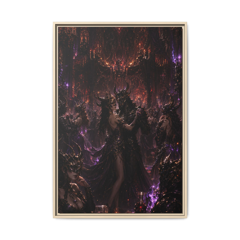 Fine Art Paper Print — Dark Fantasy Demon Lord Wall Art