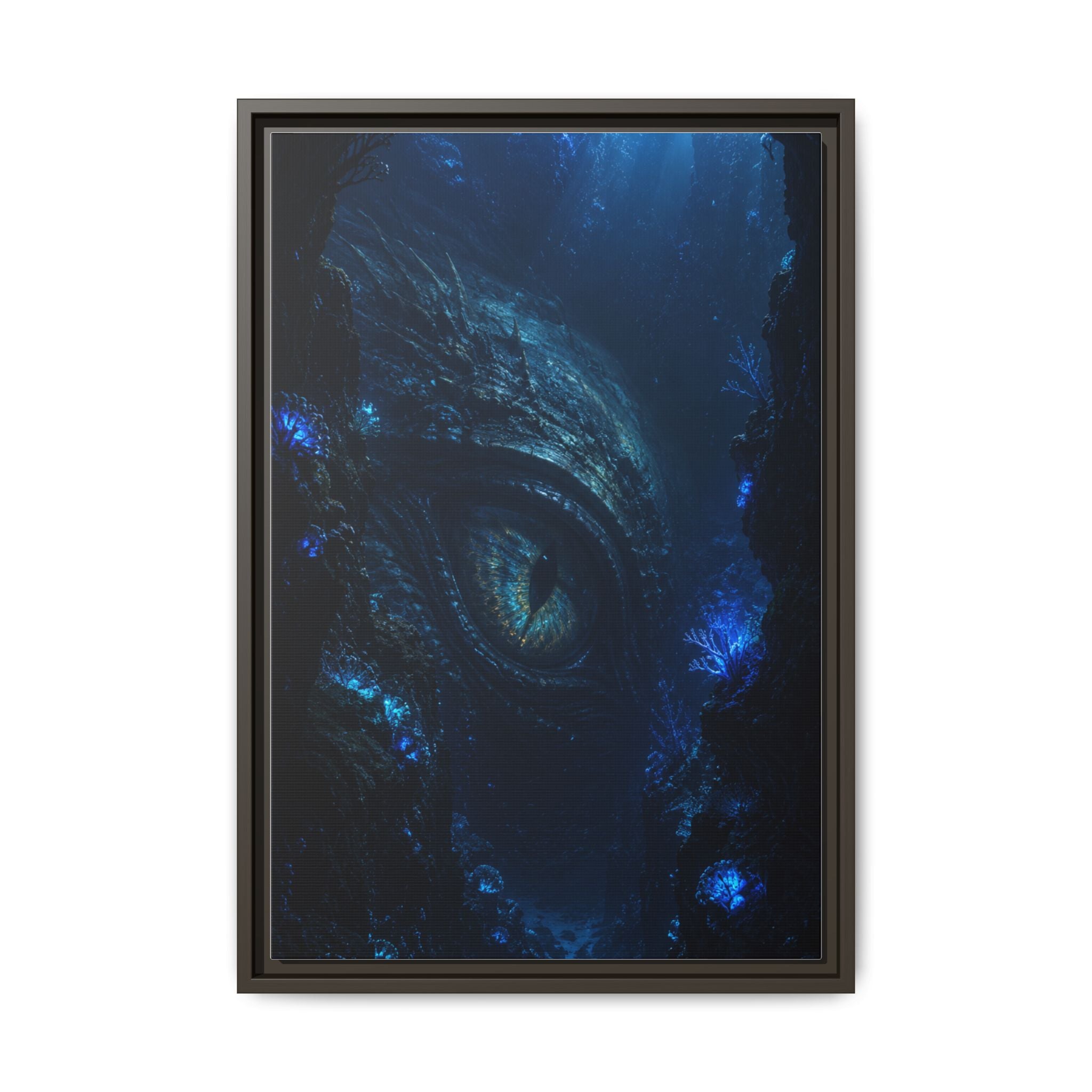 Fine Art Paper Print — Deep Sea Dragon Eye Print