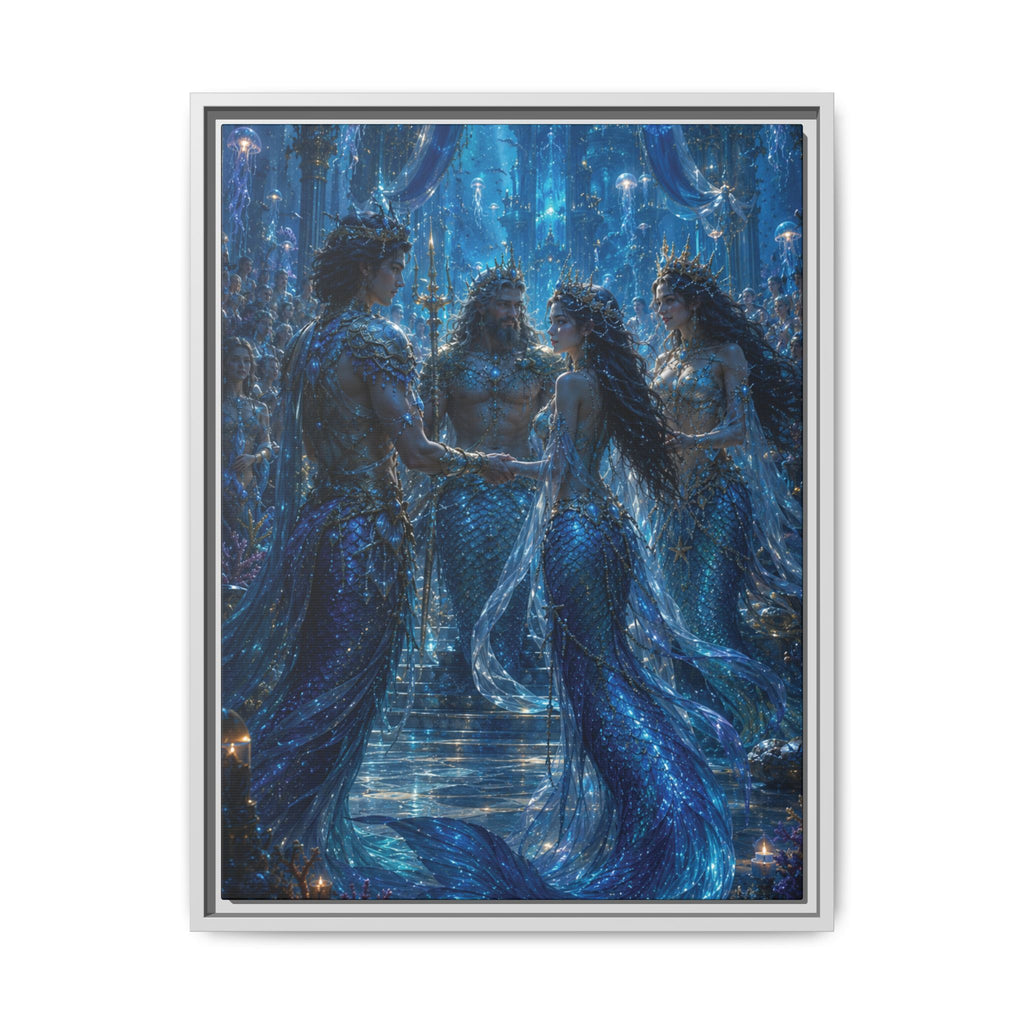 Fine Art Paper Print — Mystical Ocean Royalty Scene