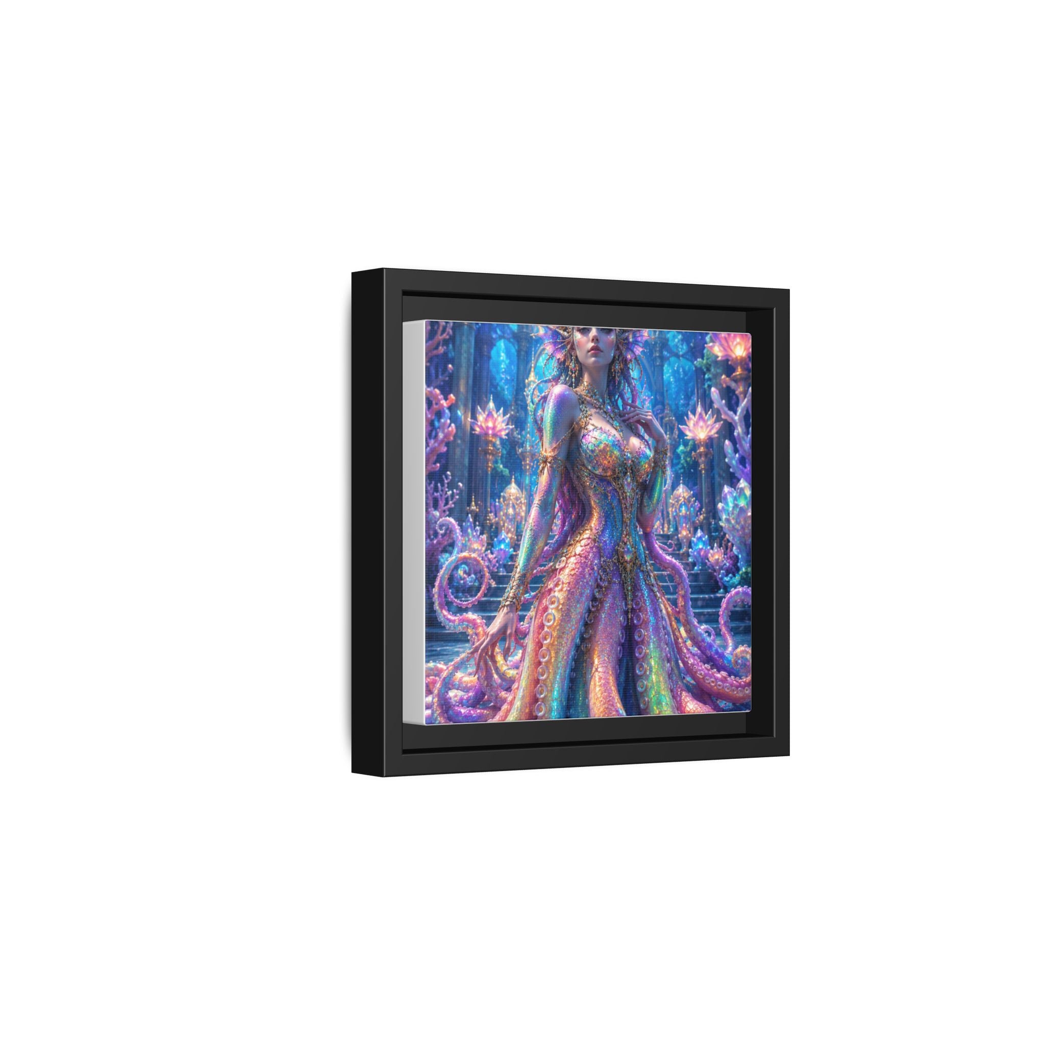 Rainbow Sea Empress Matte Canvas Print (Framed)