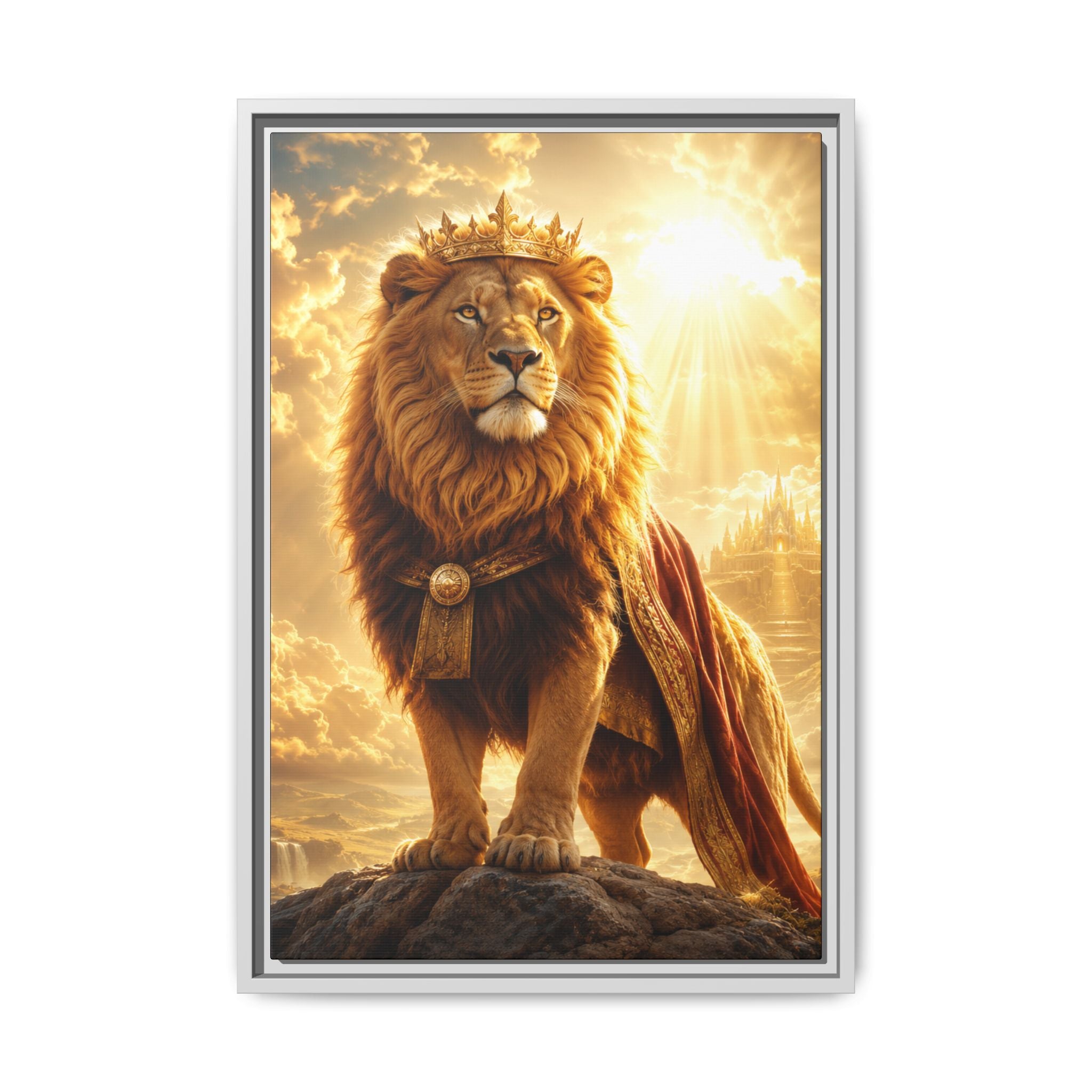 Regal Lion King Fine Art Print — Fine Art Paper Print