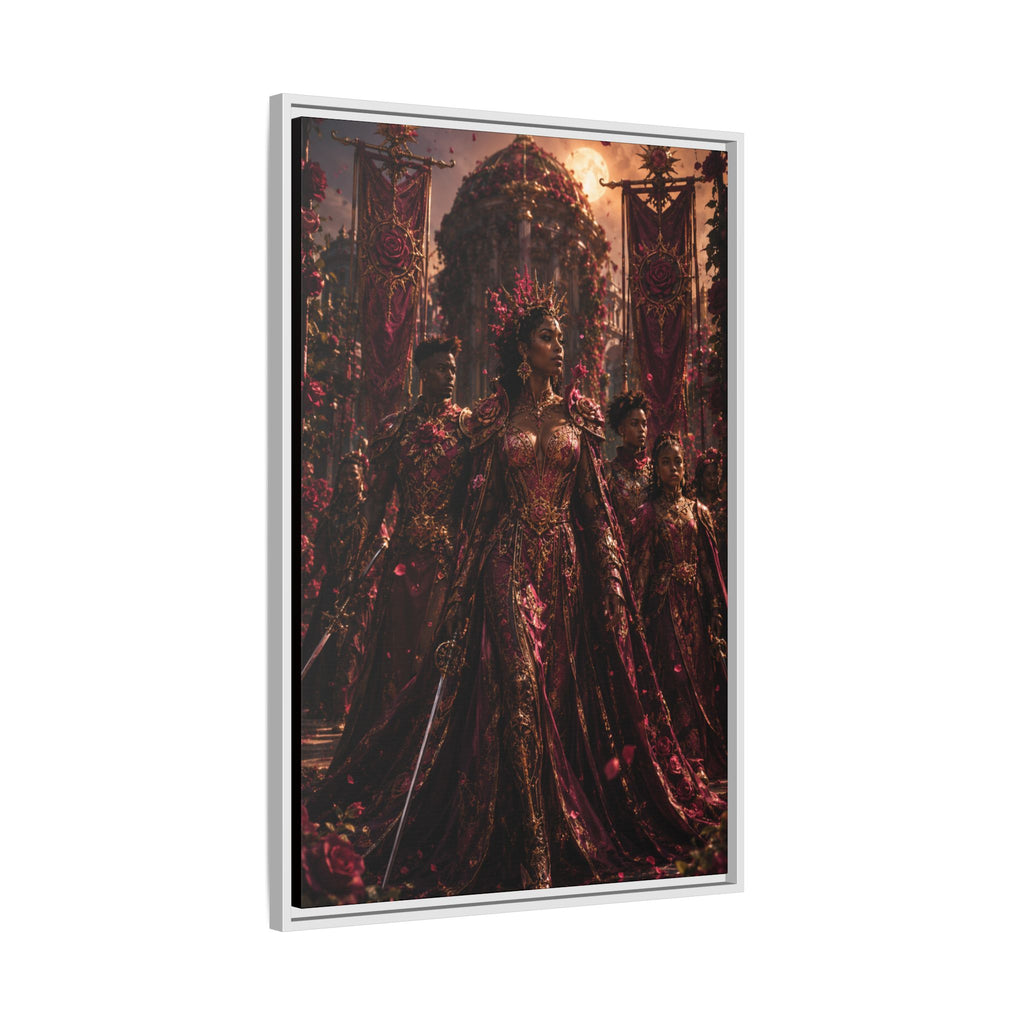 Fine Art Paper Print — Regal Fantasy Queen Portrait