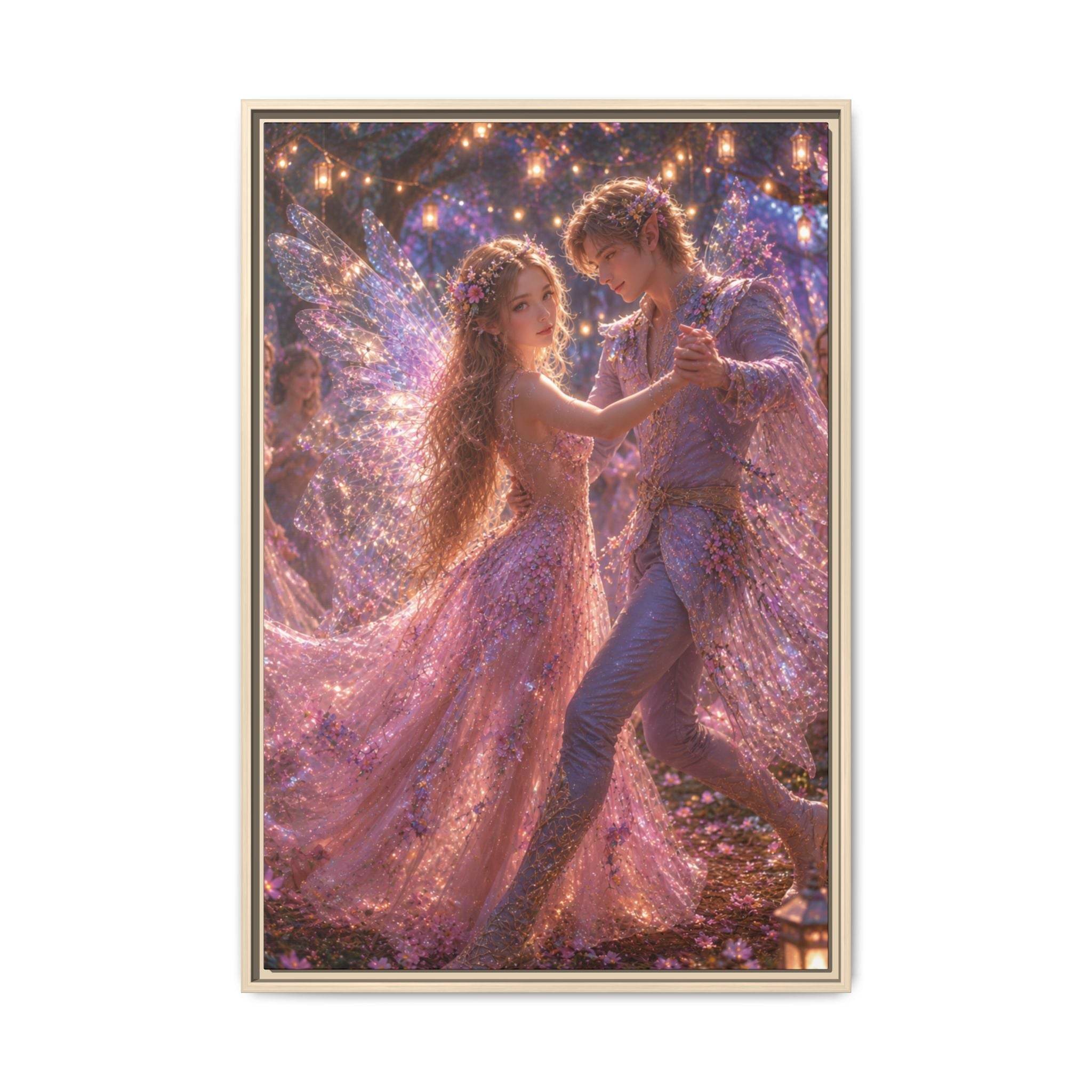 Fine Art Paper Print — Enchanted Fairy Dance Wall Art
