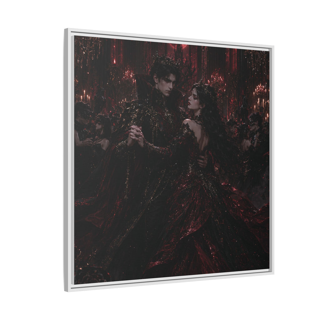 Gothic Romance Matte Canvas Print (Framed)