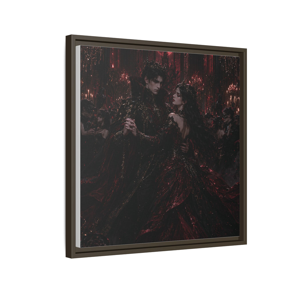 Gothic Romance Matte Canvas Print (Framed)
