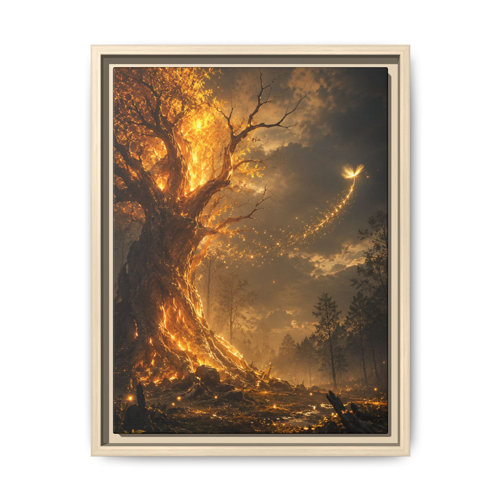 Fine Art Paper Print — Glowing Enchanted Tree Wall Art