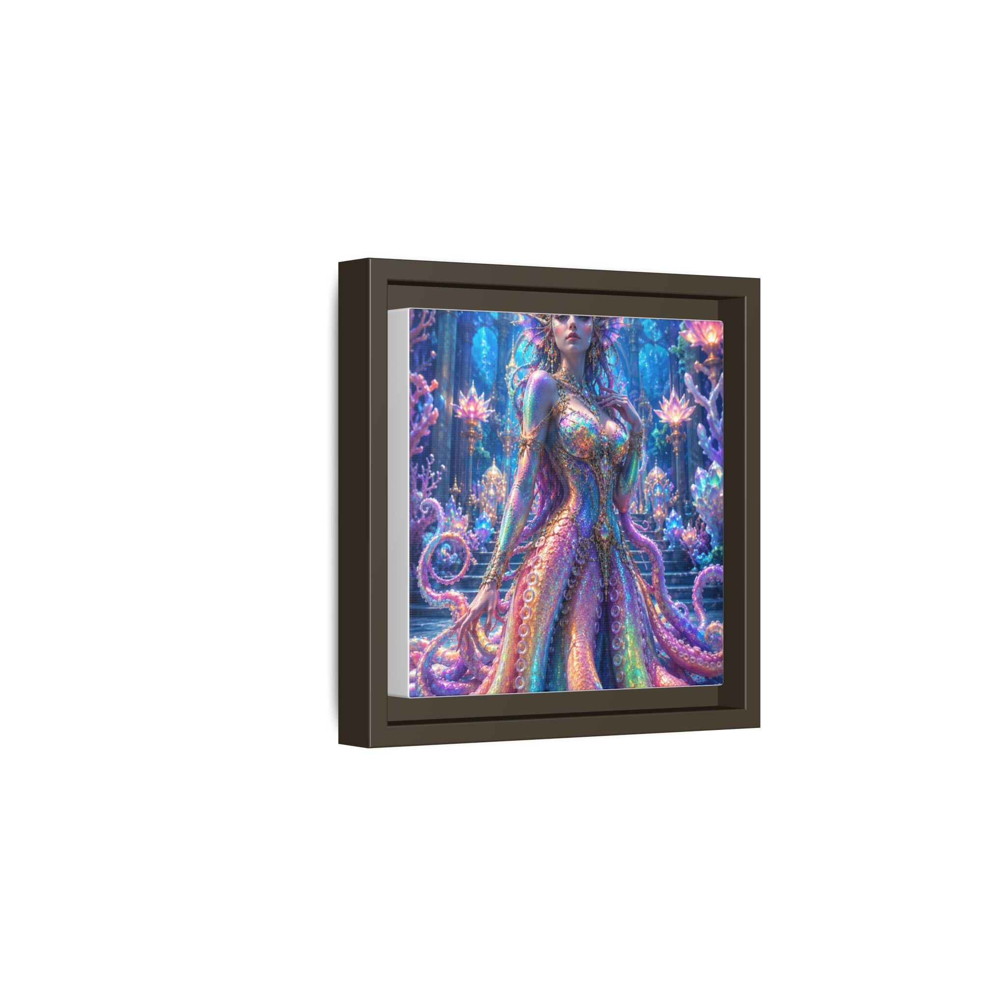 Rainbow Sea Empress Matte Canvas Print (Framed)