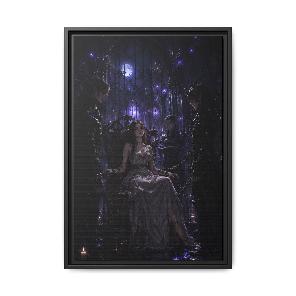 Gothic Moonlit Enchantment Fine Art Paper Print Art