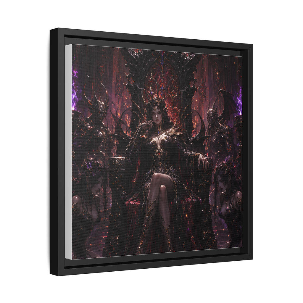 Dark Fantasy Queen Matte Canvas Framed Art