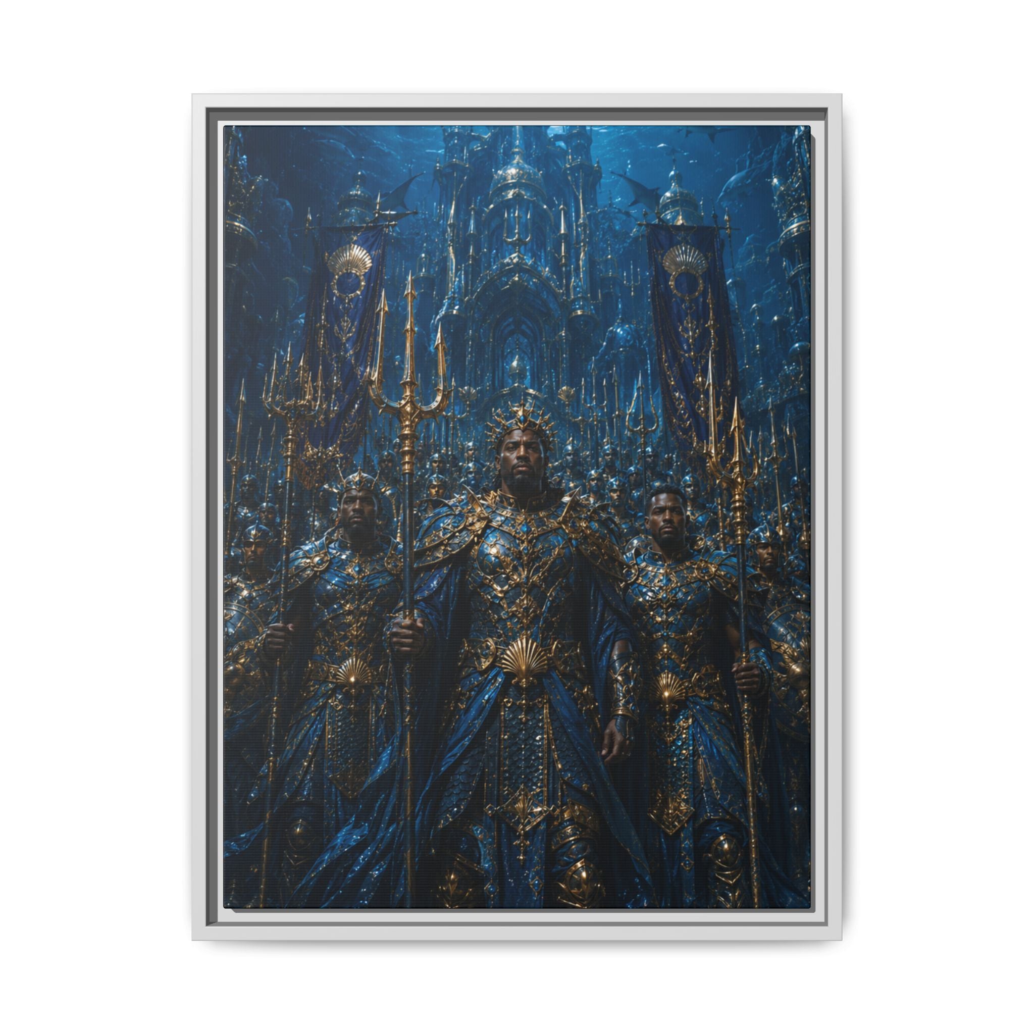 Fine Art Paper Print - Underwater King Artwork