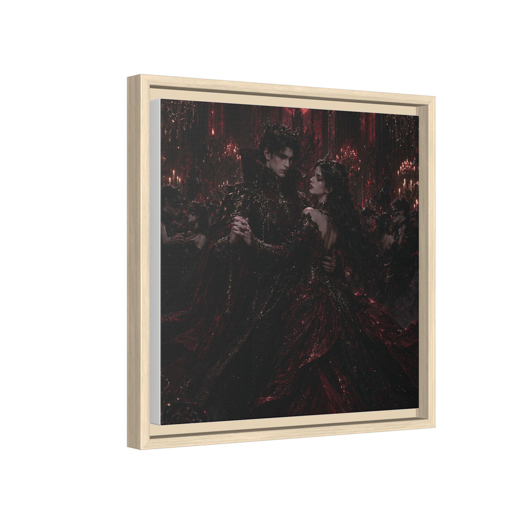 Gothic Romance Matte Canvas Print (Framed)