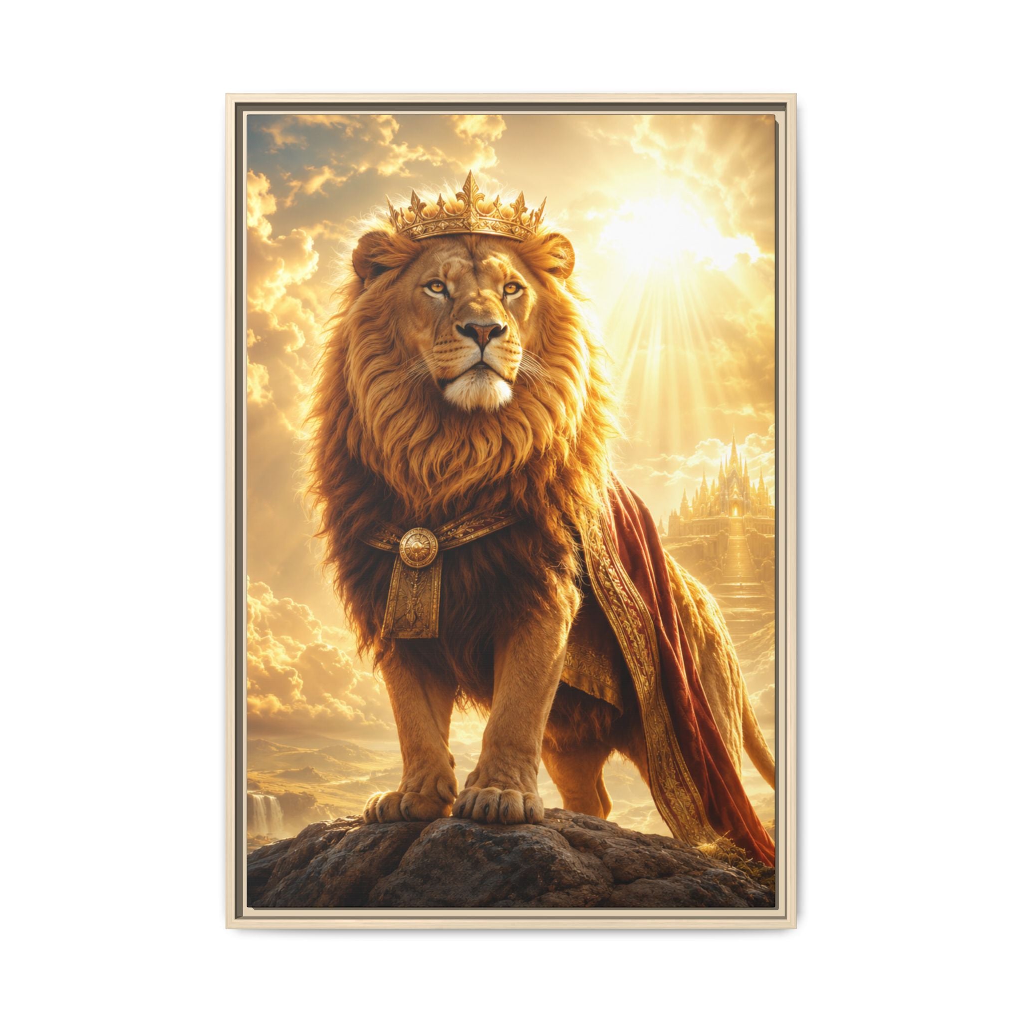 Regal Lion King Fine Art Print — Fine Art Paper Print