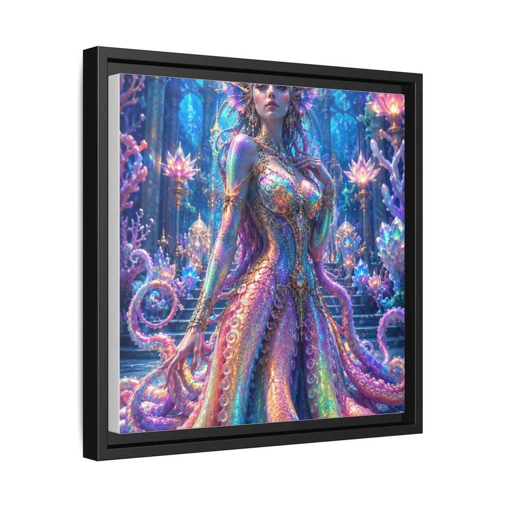 Rainbow Sea Empress Matte Canvas Print (Framed)
