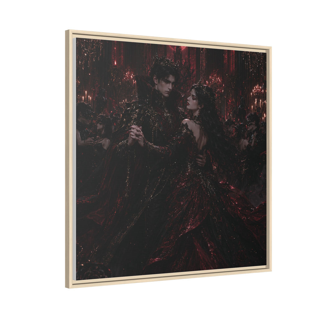 Gothic Romance Matte Canvas Print (Framed)