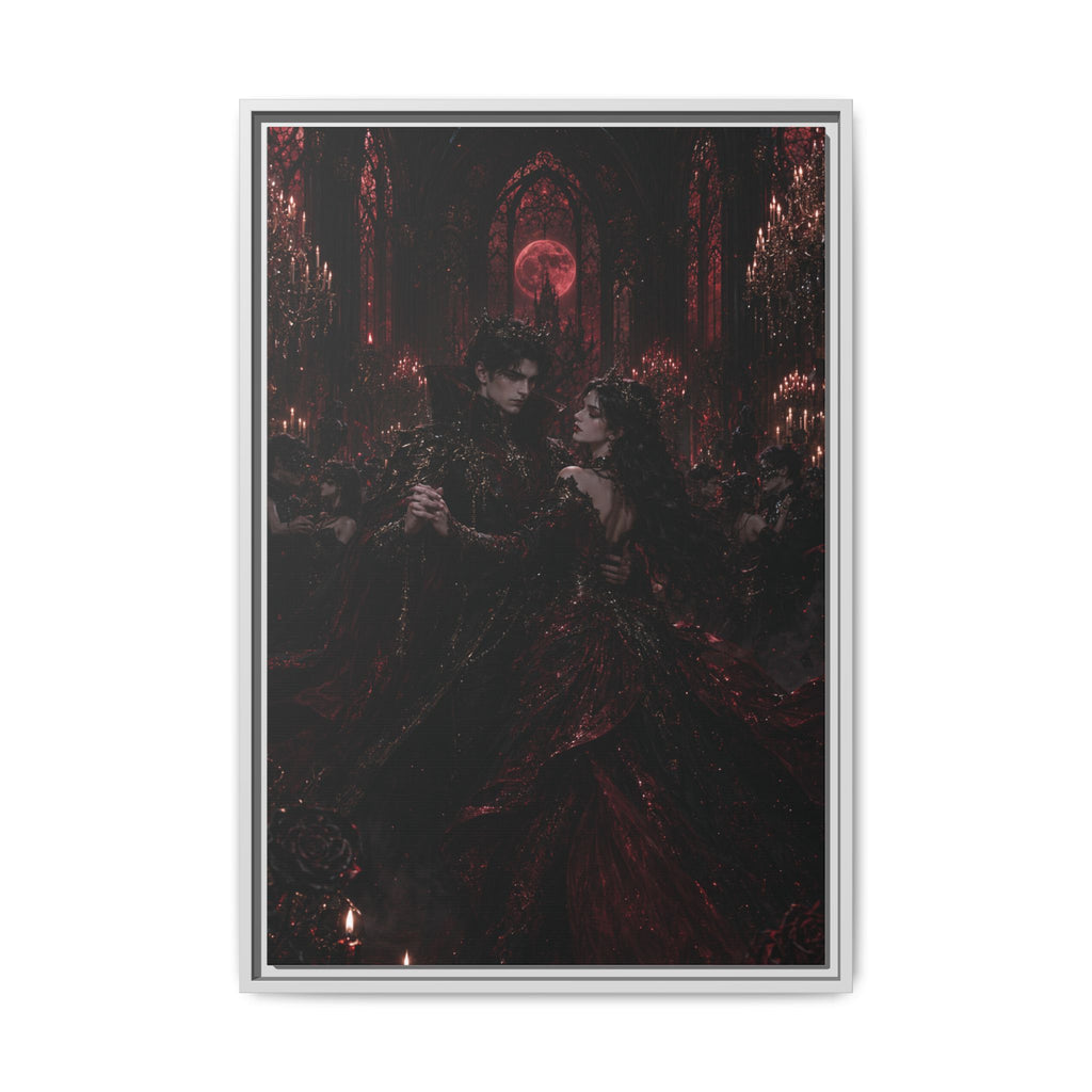 Gothic Romance Matte Canvas Print (Framed)