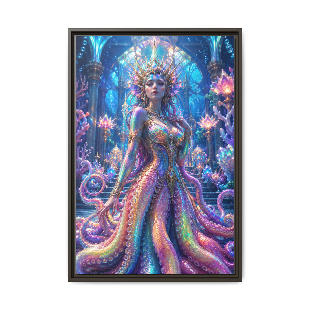 Rainbow Sea Empress Matte Canvas Print (Framed)